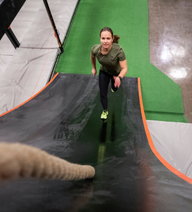 Wasa Up kiipeilykeskus jäsen OCR radalla
