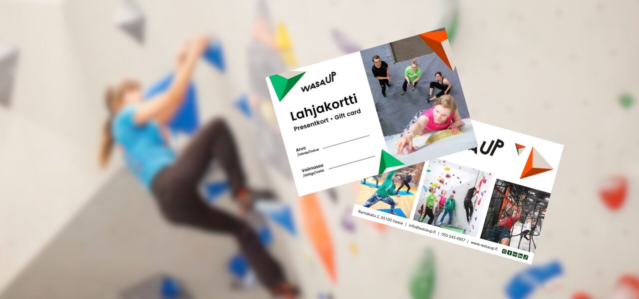 Lahjakortti Wasa Up